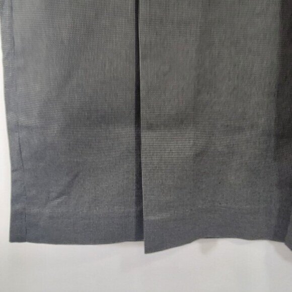 Kenar Pants Cotton Blend Size 4 Womens Cropped Flare Leg 6 in Side Zip Sailor - Picture 4 of 8